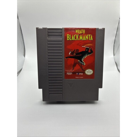 Wrath of the Black Manta (Nintendo NES 1990) Cartridge Only Authentic - Picture 1 of 2
